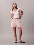 Portocaliu Pantaloni Scurti Jogger Din Bumbac Terry  Femei