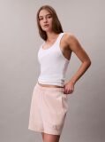 Portocaliu Pantaloni Scurti Jogger Din Bumbac Terry  Femei