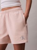 Portocaliu Pantaloni Scurti Jogger Din Bumbac Terry  Femei