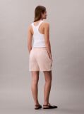 Portocaliu Pantaloni Scurti Jogger Din Bumbac Terry  Femei