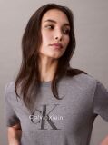 Gri Tricou Cu Logo Monograma  Femei
