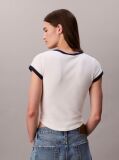 White Short Sleeve T-Shirt  Women