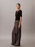 Gri Pantaloni Cargo Din Bumbac Elastic  Femei