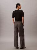 Gri Pantaloni Cargo Din Bumbac Elastic  Femei