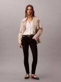 Negru Blugi Skinny Cu Talie Medie  Femei