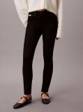 Negru Blugi Skinny Cu Talie Medie  Femei