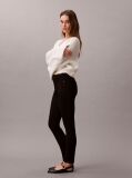 Negru Blugi Skinny Cu Talie Medie  Femei