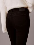 Negru Blugi Skinny Cu Talie Medie  Femei