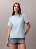 Albastru Tricou Cu Maneca Scurta  Femei