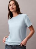 Albastru Tricou Cu Maneca Scurta  Femei