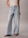 Denim Blugi Largi Cu Talie Joasa  Femei
