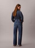 Denim Blugi Cu Croiala Dreapta Stil Anii ’90  Femei