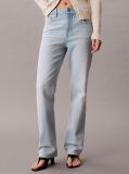 Denim Blugi Drepti Cu Talie Inalta  Femei
