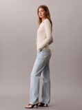 Denim Blugi Drepti Cu Talie Inalta  Femei