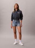 Blue Nylon Piping Jacket  Women