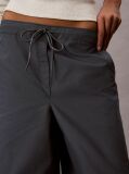 Albastru Pantaloni Din Ripstop Cu Snur Si Genunchi Cu Pense  Femei