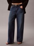 Denim Blugi Cu Croiala Wide Leg  Femei