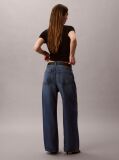 Denim Blugi Cu Croiala Wide Leg  Femei