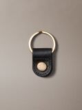 Gold Bold Monogram Key Fob  Men