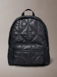 Negru Rucsac Puffer Cu Logo Monogram  Barbati