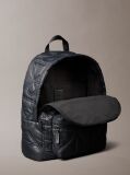 Negru Rucsac Puffer Cu Logo Monogram  Barbati