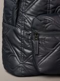 Negru Rucsac Puffer Cu Logo Monogram  Barbati