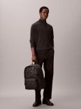 Negru Rucsac Puffer Cu Logo Monogram  Barbati