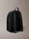 Negru Rucsac Din Canvas Imprimat Cu Emblema Logo  Barbati