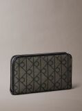 Multi Portofel Pentru Pasaport Din Jacquard Cu Logo Si Protectie RFID  Femei