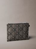 Multi Charm Pentru Geanta Din Jacquard Cu Logo Si Compartiment Cu Fermoar  Femei