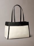 Alb Geanta Tote Din Bumbac Canvas  Femei