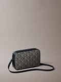 Multi Geanta Crossbody Tip Camera Din Jacquard Cu Logo  Femei