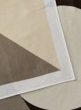 Multi Esarfa Patrata Din Satin Tip Bandana Cu Contrast Cromatic  Femei