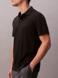 Black Pima Cotton Polo Shirt  Men
