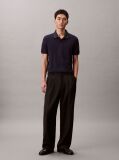 Blue Piqué Tipping Polo Shirt  Men