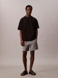 Negru Tricou Cu Maneca Scurta  Barbati