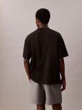 Negru Tricou Cu Maneca Scurta  Barbati