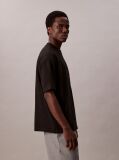 Negru Tricou Cu Maneca Scurta  Barbati
