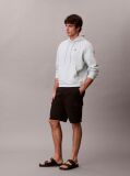 Negru Pantaloni Scurti Cargo Din Bumbac Twill  Barbati