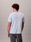 Albastru Tricou Cu Logo Monograma  Barbati