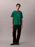 Verde Tricou Cu Logo Monograma  Barbati