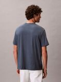 Albastru Tricou Cu Logo Monograma  Barbati