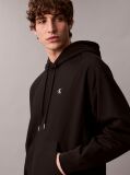 Black Premium Fleece Relaxed Hoodie  Men
