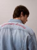 Denim Chain Stitch Logo 90s Trucker Jacket  Men