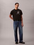 Negru Tricou Cu Maneca Scurta  Barbati
