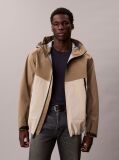 Bej Jacheta Windbreaker Din Material Tech Shell  Barbati
