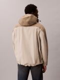 Bej Jacheta Windbreaker Din Material Tech Shell  Barbati