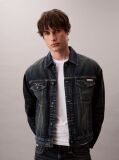 Denim Jacheta Denim Stil Anii 90  Barbati
