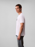 White Short Sleeve Redbox Graphic T-Shirt  Men