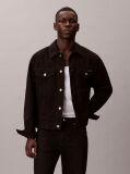 Negru Jacheta Denim Stil Anii 90  Barbati